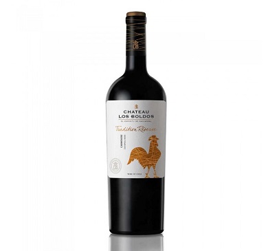 VINO CHATEAU LOS BOLDOS TRADICION RESERVA CARMENERE 750 ML