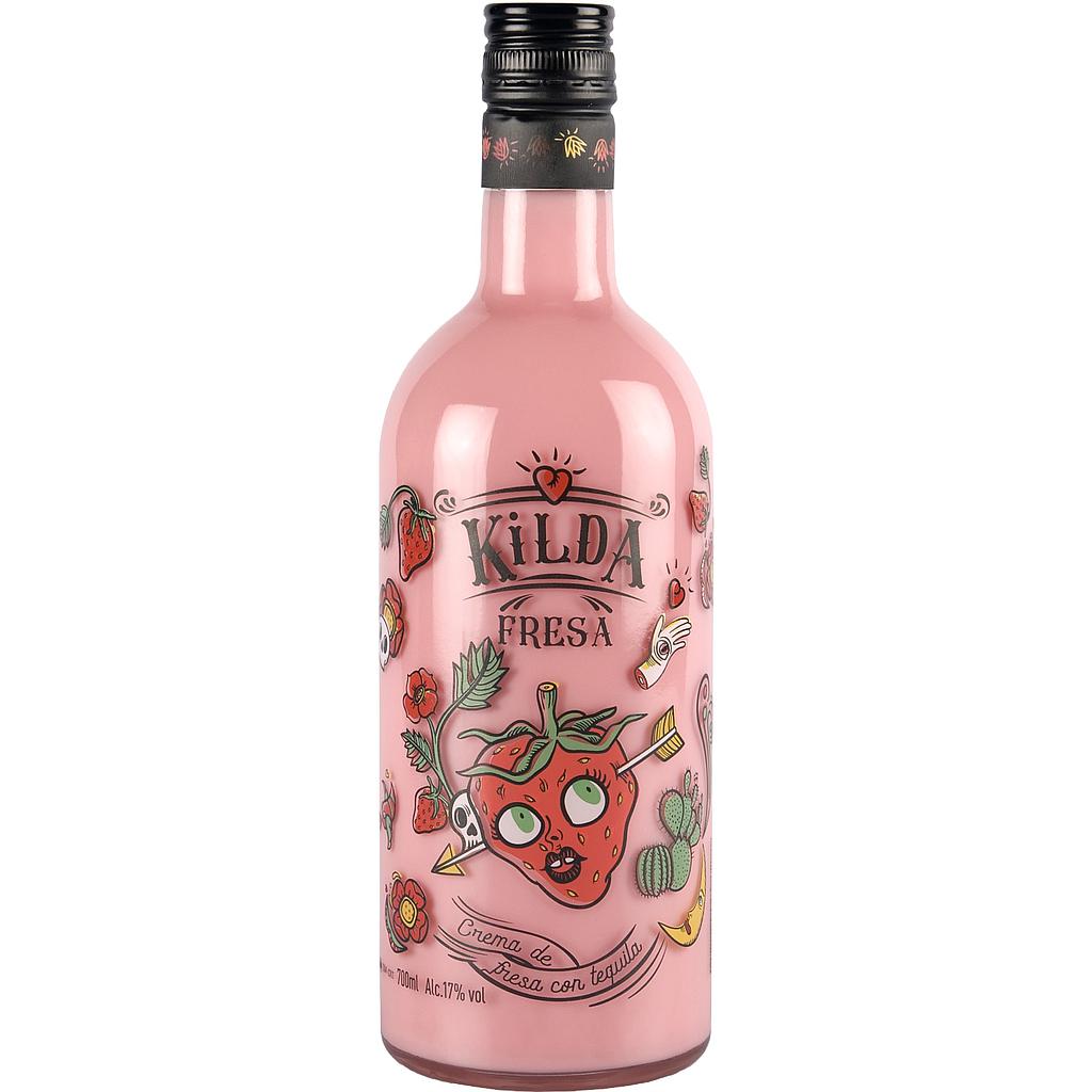 LICOR KILDA FRESA CON TEQUILA 700 ML