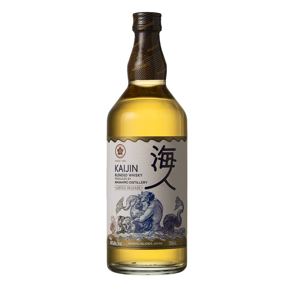 WHISKY JAPONES BLENDED KAIJIN 700 ML