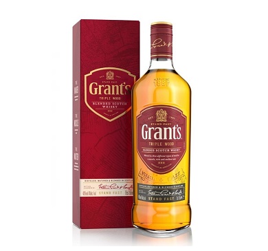 WHISKY ESCOCES GRANTS ROJO 1 LITRO