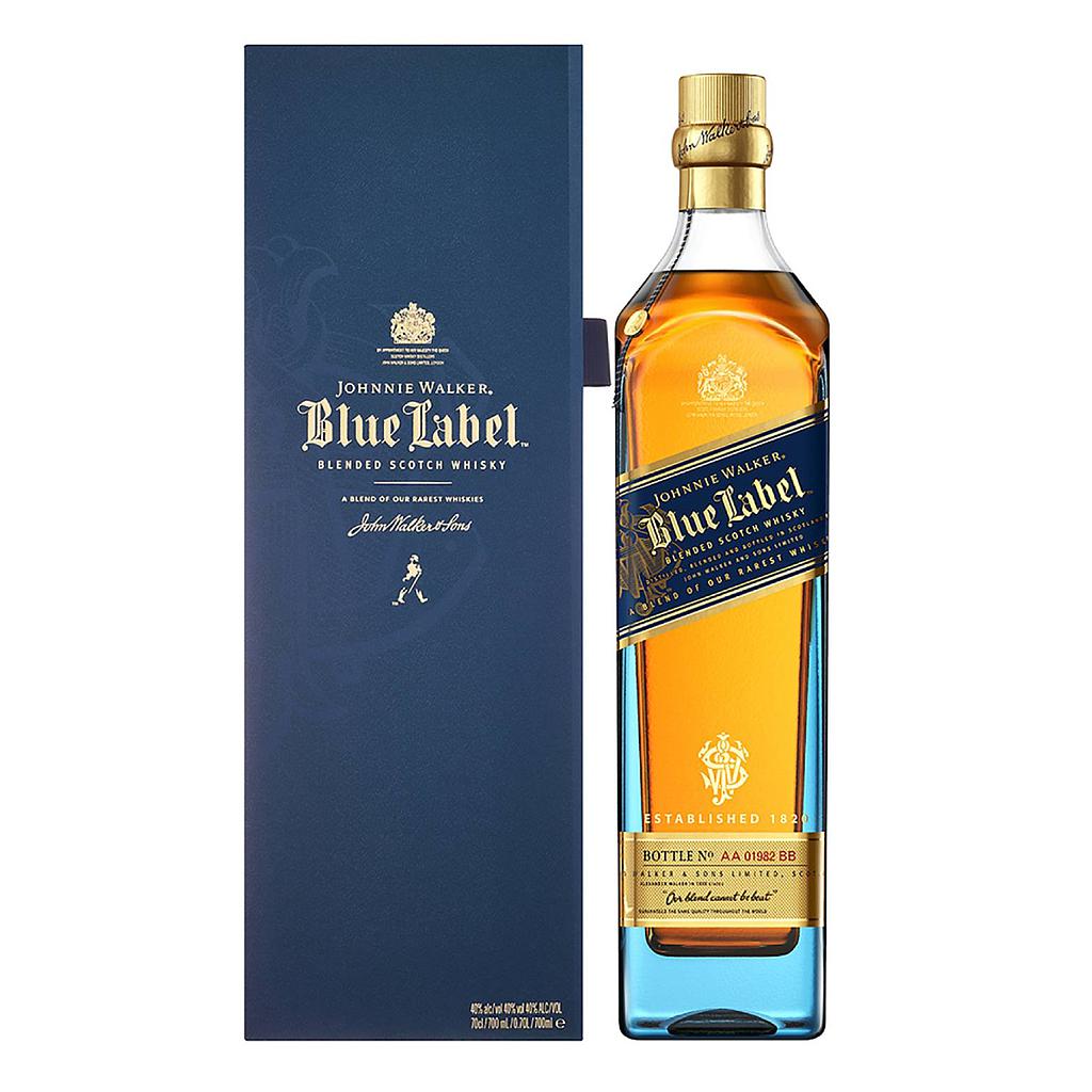 WHISKY ESCOCES JOHNNIE WALKER BLUE LABEL 750 ML