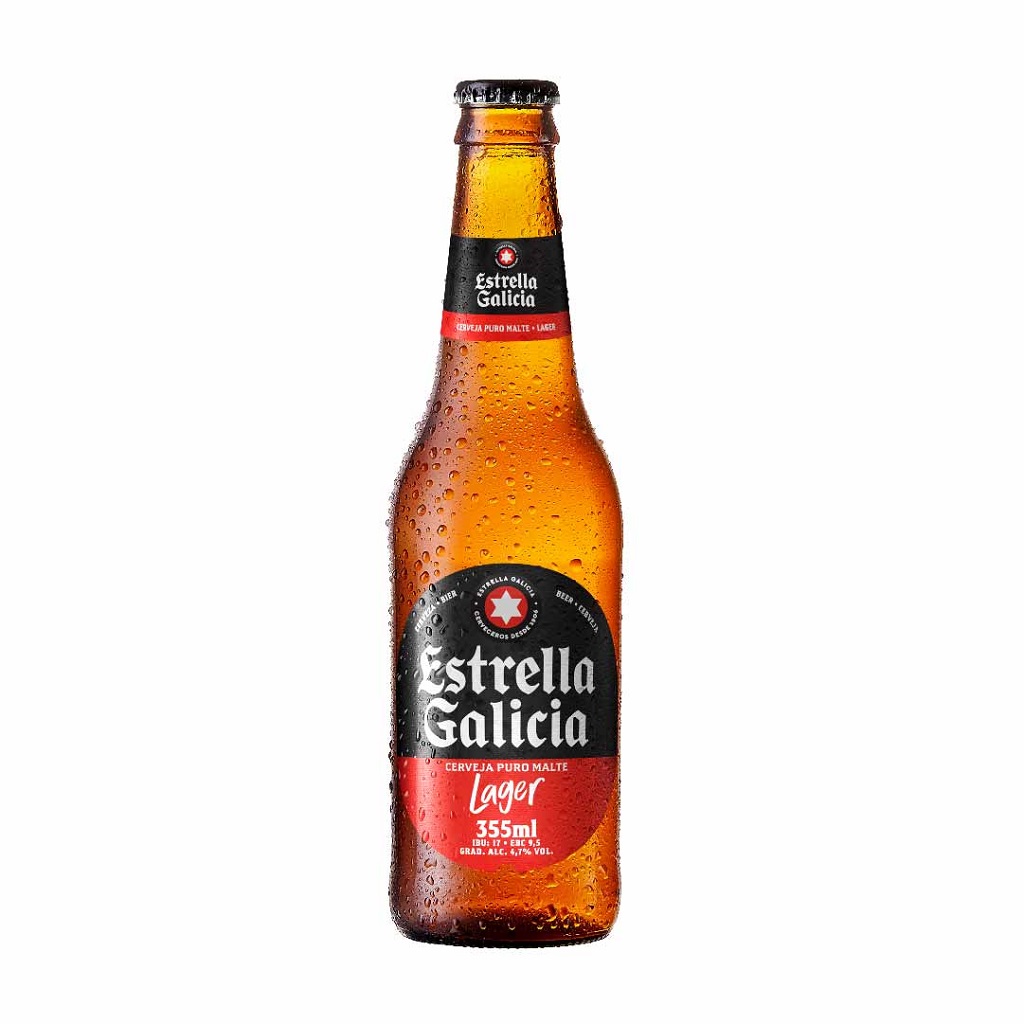 CERVEZA ESTRELLA GALICIA  355 ML